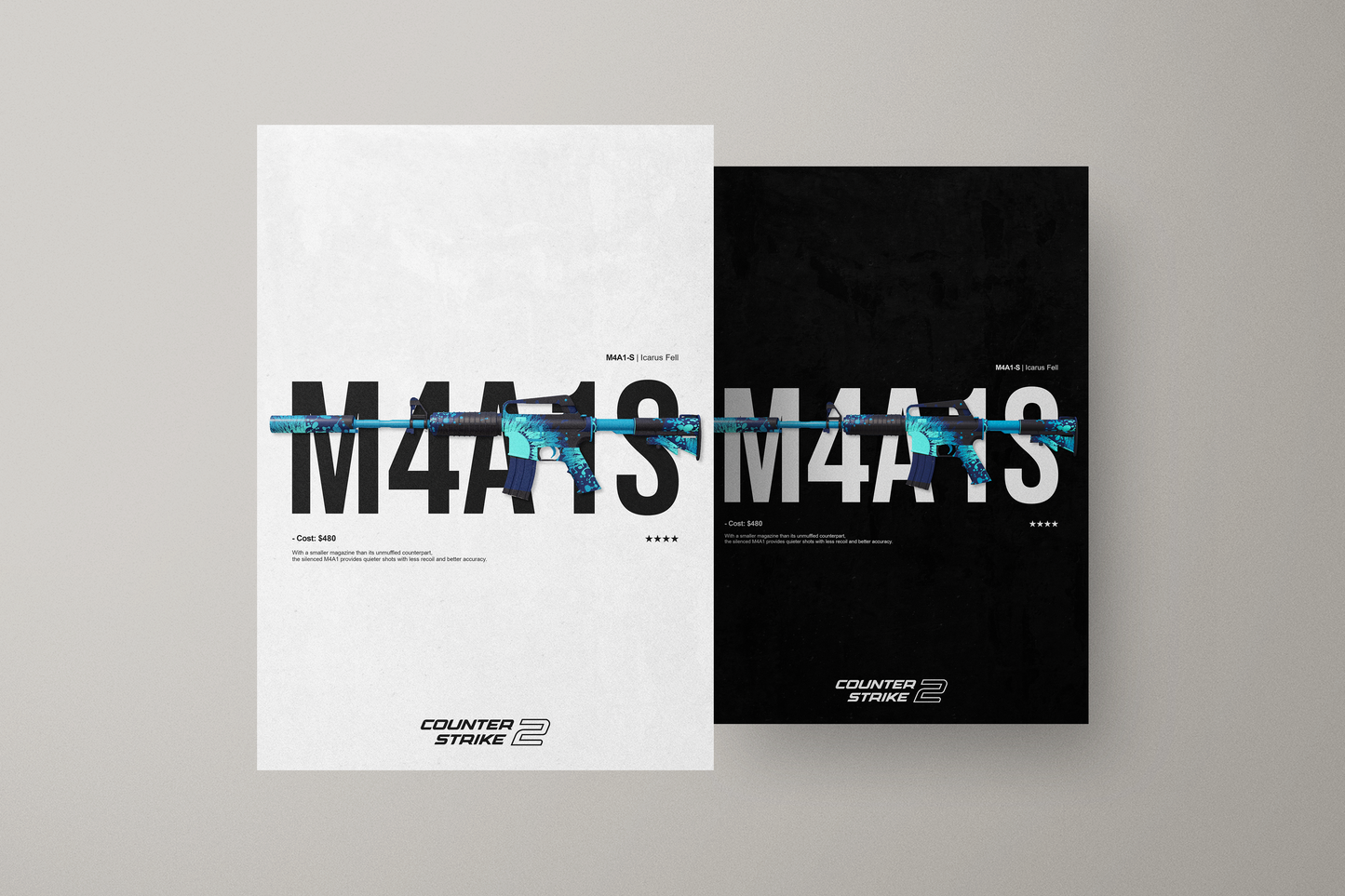 Plakat M4A1-S | Icarus Fell