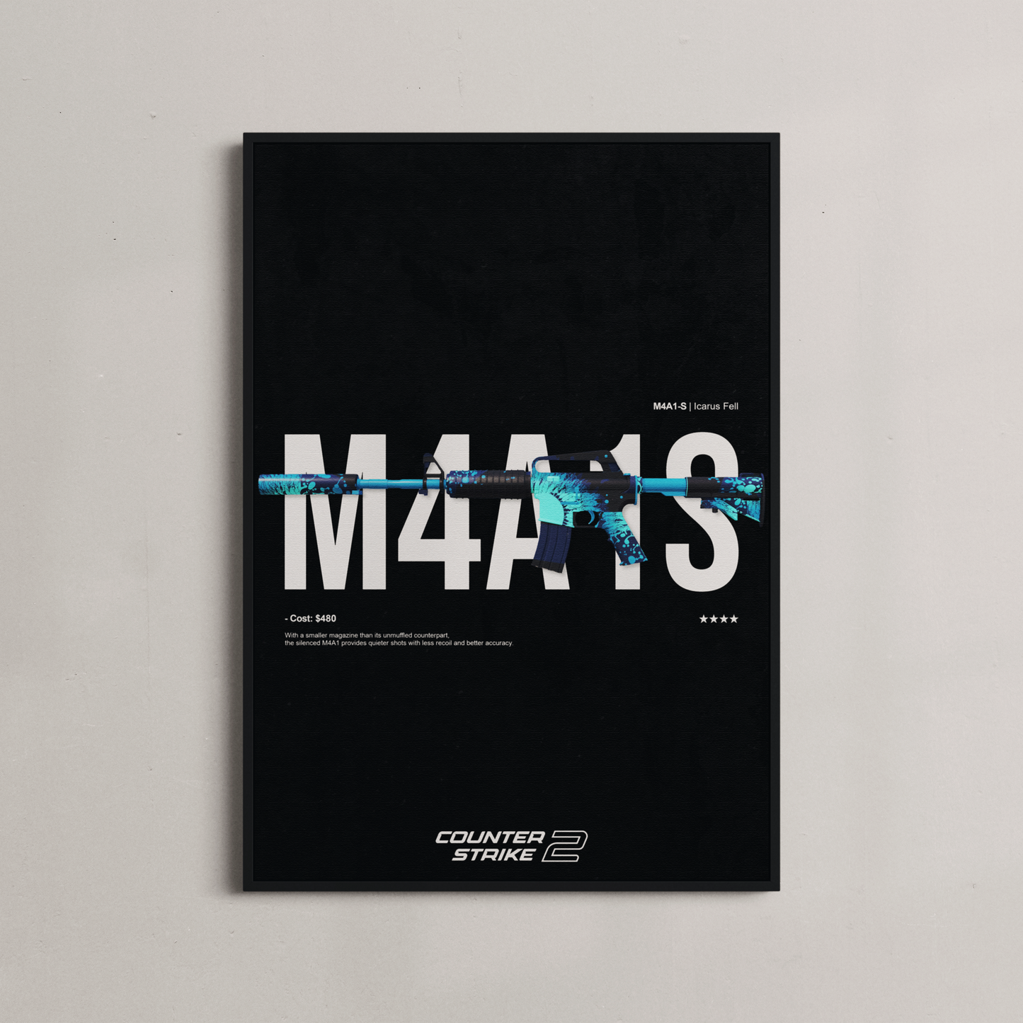 Plakat M4A1-S | Icarus Fell